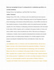 Research paper thumbnail of Hacia una Antropología de la paz: La reintegración de ex combatientes guerrilleros a la sociedad colombiana