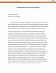 Research paper thumbnail of Introducción al anuario de postgrado