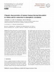 Research paper thumbnail of Climatic characteristics of summer human thermal discomfort in Athens and its connection to atmospheric circulation