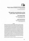 Research paper thumbnail of Task repetition and collaborative writing by EFL children: Beyond CAF measures