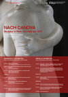 Research paper thumbnail of NACH CANOVA: Skulptur in Rom von 1822 bis 1870 - Düsseldorf, Kunstakademie, 28/10/2022 h. 10.15