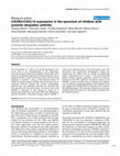 Research paper thumbnail of CXCR3/CXCL10 expression in the synovium of children with juvenile idiopathic arthritis