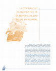 Research paper thumbnail of La etnografía y el diagnóstico de la Responsabilidad Social Empresarial