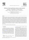 Research paper thumbnail of Influence of some agroforestry practices on the temporal structures of nematodes in western Kenya