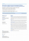 Research paper thumbnail of Observations on surgical reconstructive management following the excision of malignant neoplasms of the eyelid and periocular area