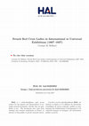 Research paper thumbnail of French Red Cross Ladies in International or Universal Exhibitions (1867–1937)