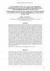 Research paper thumbnail of Status Kerentanan Aedes Aegypti (Linn.) Terhadap Insektisida Dan Kaitannya Dengan Kejadian Kasus Demam Berdarah Di Kota Banda Aceh