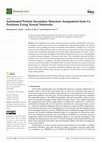 Research paper thumbnail of Automated Protein Secondary Structure Assignment from Cα Positions Using Neural Networks