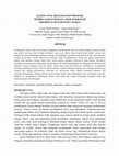 Research paper thumbnail of Kajian Awal Realitas Dan Praktik Pembelajaran Bahasa Arab Madrasah Minoritas Muslim Papua Barat