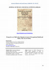 Research paper thumbnail of Perspective on Child Labor Situation in terms of Occupational Health and Safety The Case of Turkey