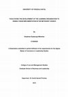 Research paper thumbnail of Facilitating the development of the learning organisation to enable vision implementation in the Methodist Church