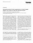 Research paper thumbnail of Improved outcome of islet transplantation in insulin-treated diabetic mice: effects on beta-cell mass and function