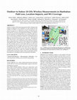 Research paper thumbnail of Outdoor-to-indoor 28 GHz wireless measurements in manhattan