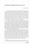 Research paper thumbnail of Apresentação: Cosmopolítica dos Andes e dos seres-terra