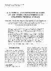 Research paper thumbnail of A Numerical and Experimental Study on the Mixing Characteristics of Stratified Thermal Storage