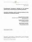 Research paper thumbnail of Procedimientos innovadores utilizados en las prácticas externas para el desarrollo de la identidad profesional