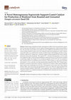 Research paper thumbnail of A Novel Heterogeneous Superoxide Support-Coated Catalyst for Production of Biodiesel from Roasted and Unroasted Sinapis arvensis Seed Oil