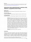 Research paper thumbnail of Awareness about physiotherapy in patients with diabetes