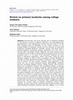 Research paper thumbnail of Review on primary headache among college students