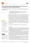 Research paper thumbnail of A Neural-Network-Based Methodology for the Evaluation of the Center of Gravity of a Motorcycle Rider