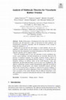 Research paper thumbnail of Analysis of Multiscale Theories for Viscoelastic Rubber Friction