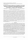 Research paper thumbnail of Develop and evaluate the effectiveness of guidelines on prevention and home care management of opportunistic infections in terms of knowledge of caretakers of HIV/AIDS patients