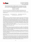 Research paper thumbnail of The Correlation Between Metacognitive Awareness Level and Self-Directed Learning Readiness of Undergraduate Nursingand Midwifery Students