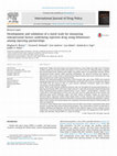 Research paper thumbnail of Development and validation of a novel scale for measuring interpersonal factors underlying injection drug using behaviours among injecting partnerships