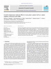 Research paper thumbnail of Growth temperature induced effects in non-polar a-plane GaN on r-plane sapphire substrate by RF-MBE