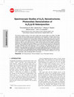 Research paper thumbnail of Spectroscopic Studies of In2O3 Nanostructures; Photovoltaic Demonstration of In2O3/p-Si Heterojunction