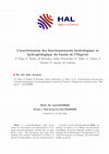 Research paper thumbnail of Caractérisation des fonctionnements hydrologique et hydrogéologique du bassin de l'Orgeval