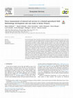 Research paper thumbnail of Direct measurement of selected soil services in a drained agricultural field: Methodology development and case study in Saclay (France)