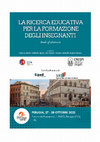 Research paper thumbnail of M. De Castro, U. Zona, F. Bocci - "Felicità pubblica, benessere, inclusione: la lezione di CLR James" - abstract intervento al convegno "La ricerca educativa per la formazione degli insegnanti", Perugia 27/28 ottobre 2022