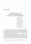 Research paper thumbnail of Nieludzko-ludzkie sacrum. Imaginarium religijne przyszłości w powieści Rok Potopu Margaret Atwood