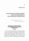 Research paper thumbnail of Czarny horyzont, czyli śmierć Zachodu. Kultura postapokaliptyczna jako alternatywna wizja przyszłości