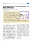 Research paper thumbnail of Effects of Water Molecules on Rearrangements of Formamide on the Kaolinite Basal (001) Surface