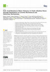 Research paper thumbnail of Folic Acid Reinforces Maize Tolerance to Sodic-Alkaline Stress through Modulation of Growth, Biochemical and Molecular Mechanisms