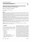 Research paper thumbnail of Application of holistic and integrated LCSA: Case study on laminated veneer lumber production in Central Germany