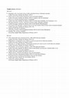 Research paper thumbnail of List of taught courses