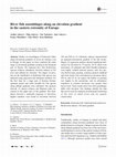 Research paper thumbnail of River fish assemblages along an elevation gradient in the eastern extremity of Europe