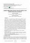 Research paper thumbnail of Green HRM Practices and Its Impact on Employee Engagement 