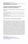 Research paper thumbnail of The Effect of Chemical Information on the Spatial Distribution of Fruit Flies: I Model Results