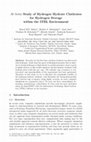 Research paper thumbnail of Ab Initio Study of Hydrogen Hydrate Clathrates for Hydrogen Storage within the ITBL Environment