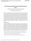 Research paper thumbnail of Three-Dimensional Parallel Compressible Multi-Material Flows