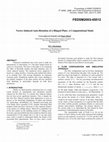 Research paper thumbnail of Vortex Induced Auto-Rotation of a Hinged Plate: A Computational Study