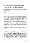 Research paper thumbnail of Education: A Comparision Between Portugal, England and Slovenia