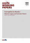 Research paper thumbnail of Corruption in Russia - Historic Legacy and Systemic Nature