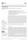 Research paper thumbnail of Emerging Pattern of Post-COVID-19 Parosmia and Its Effect on Food Perception