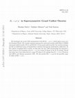 Research paper thumbnail of B s ? � + � - in supersymmetric grand unified theories