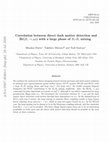 Research paper thumbnail of Correlation between direct dark matter detection andBr(Bs→μμ)with a large phase ofBs−B¯smixing